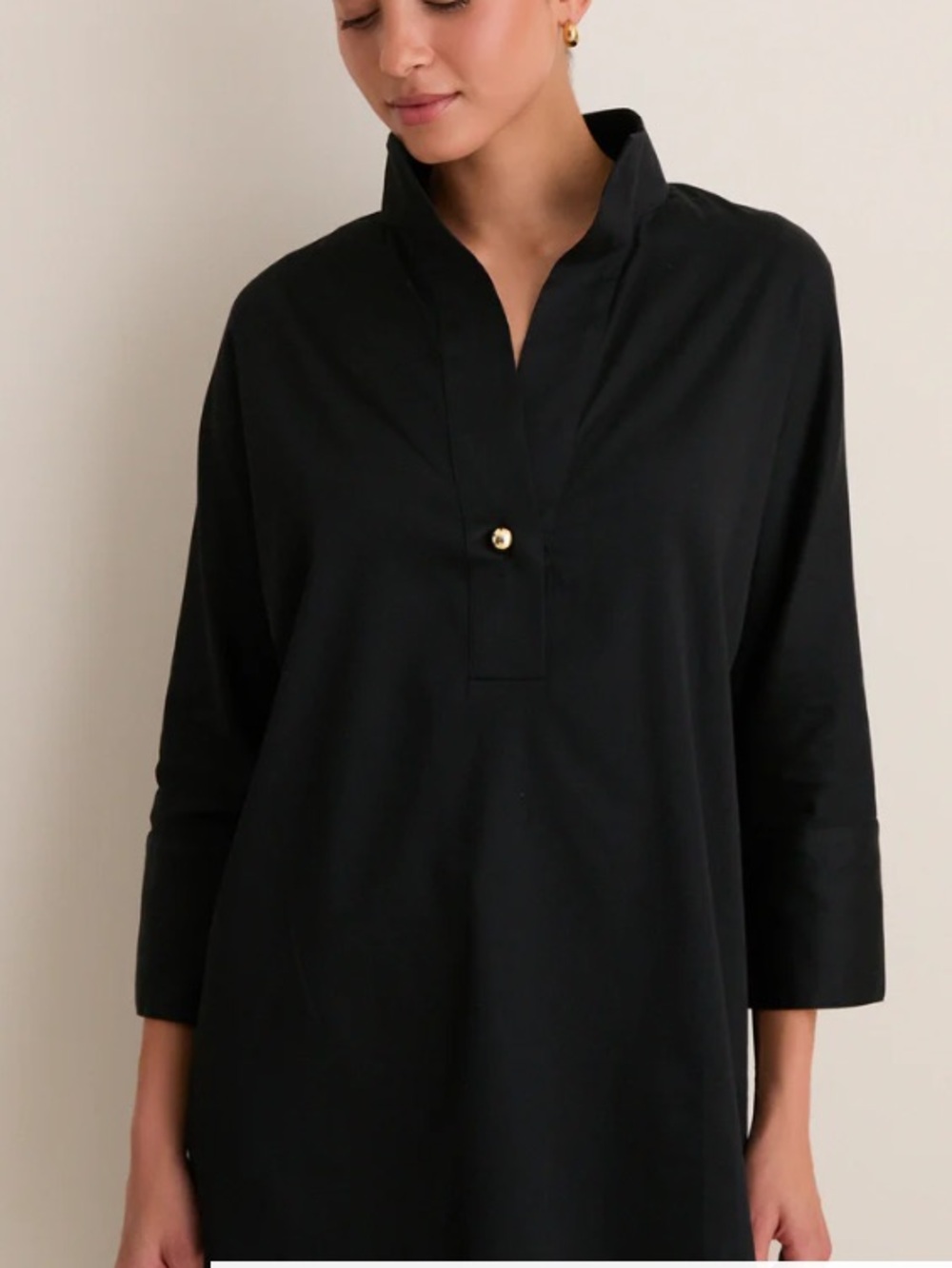 Tuckernuck Black Oversized Willow Shirt